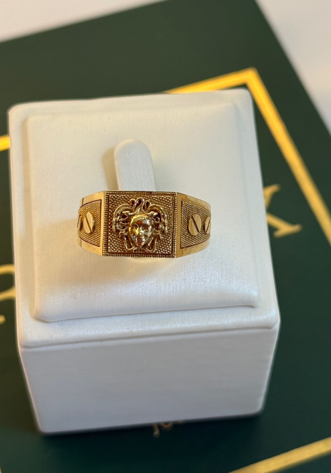ANILLO VERSACCE HOMBRE 10K 7.2GR